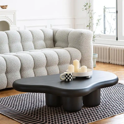 Nordic Curved Couch Table Designer Look