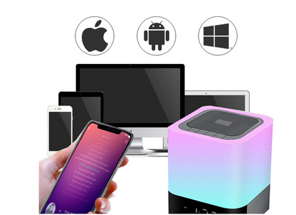 Bluetooth Box LED Nachtlicht RGB-Farbtemperatur | PeasyHome