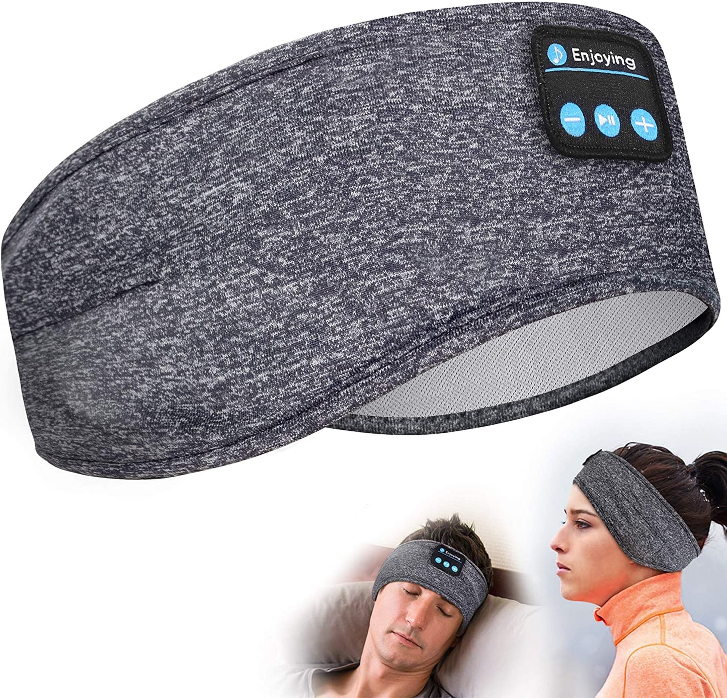 Bluetooth Stirnband Sportkopfhörer für Fitness Joggen Yoga Wandern