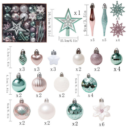 Christmas Ball Set Gift Package Christmas Tree Hanging