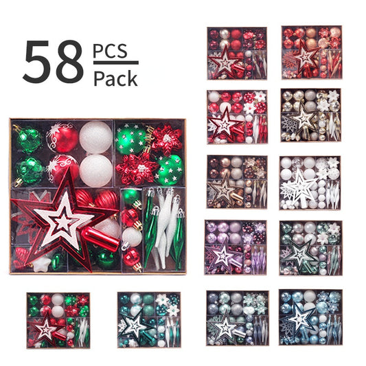 Christmas Ball Set Gift Package Christmas Tree Hanging